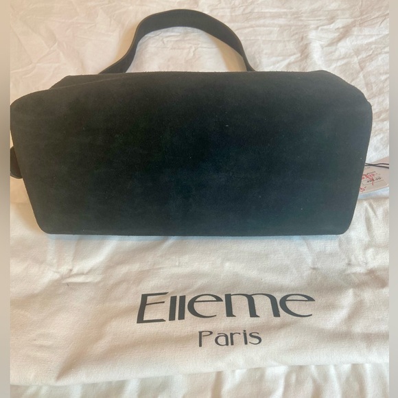 Elleme Trousse Bag in Black Suede NWT - Picture 2 of 5
